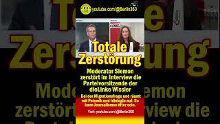 NewsTicker360 Interview Siemon alexander Welt Wissler Ampel Migration Phrasen dieLinke [upl. by Emor560]