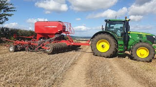 HORSCH SPRINTER PLANTING OSR [upl. by Hendry]