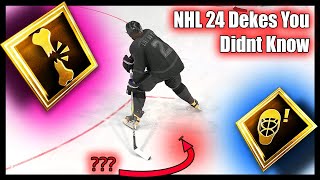 Only 1 OF NHL 24 USERS KNOW THESE DEKES NHL24 [upl. by Swartz]