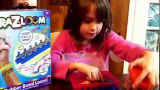 CraZLoom Ultimate Rubber Band Loom Review [upl. by Jamnis]