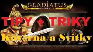 Gladiatus  TipyTriky  Kovárna a Svitky [upl. by Dercy]