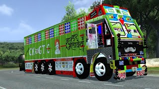 Tata 3118 new truck mod bussidTata new truck mod 14 wheeler modified tata truck skin mod busid [upl. by Stedmann753]