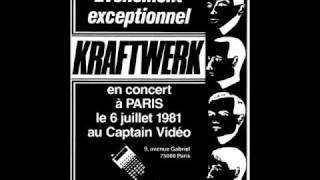 Kraftwerk  Its more fun to compute live in Paris France [upl. by Eedahs178]