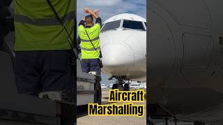 Aircraft marshalling [upl. by Adiaj]