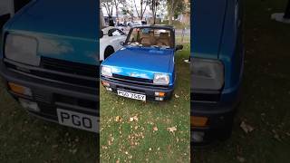 Renault 5 Alpine Turbo on display with Alpine at Bicester Scramble October 2024 [upl. by Eudoxia]