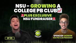 Building a Pickleball Club with NSU Pickleball President Spencer Sasson Ep 35 [upl. by Leivad]