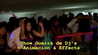 SHOW DJ EL CUERVO 15 AÑOS CRHISTELLDJ Y ANIMACION PARA QUINCEAÑEROS Y FIESTAS [upl. by Amethist]