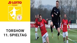 Torshow 11 Spieltag LOTTO Hessenliga 202324 [upl. by Westberg841]