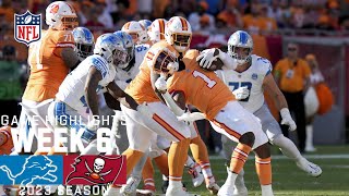 Detroit Lions vs Tampa Bay Buccaneers  2023 Week 6 Game Highlights [upl. by Liuka425]