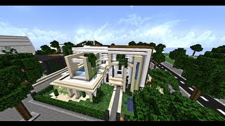 Minecraft  Maisons Modernes des abonnés 50x50 n°1 [upl. by Kreegar171]