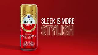 AMSTEL MALTA SLEEK CAN [upl. by Carder]