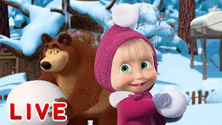 Masha und der Bär  Zeichentrickfilme über den Winter ⛄ Alle Folgen nacheinander🎬 [upl. by Jeniffer]