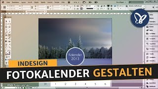 InDesign Tutorial Fotokalender und passendes Deckblatt gestalten [upl. by Stephanie271]