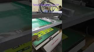 UV sport coating screen printing machine 91 9899461666 [upl. by Madelon974]