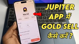 How to sell gold in Jupiter App  Jupiter Gold sell tutorial [upl. by Nesnaj502]