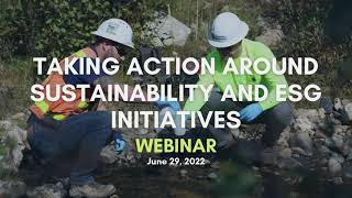 Perpetua Webinar Taking Action Around Sustainability and ESG Initiatives [upl. by Germana555]