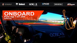 Audi R8 LMS GT3 Onboard Killareny Pole lap [upl. by Xella]