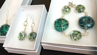 Turn Dollar Tree Glass Stones into Beautiful Jewelry [upl. by Wilber36]