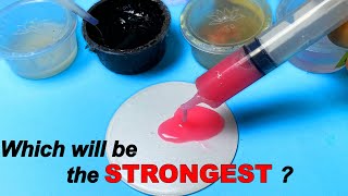 Top 5 Easy Ways to Make Liquid Plastic and Compare Their Strengths [upl. by Aracaj]