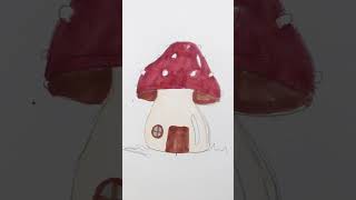 Tekenendrawing art mushroom [upl. by Naryt]