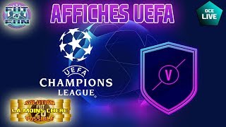 DCE AFFICHES UEFA  SOLUTION SBC LA MOINS CHERE POSSIBLE  PACK OPENING  FUT 20 [upl. by Mat668]