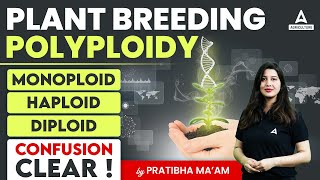 Polyploidy  Plant Breeding  Short Concepts of Plant Breeding  By Pratibha Mam [upl. by Anetsirhc]