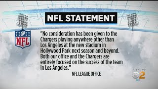 Bolting LA Spanos Chargers Deny Reported Plans To Relocate To London [upl. by Darci232]