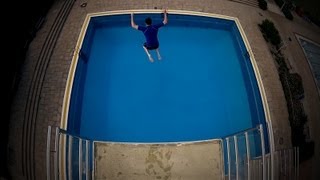 GoPro 2 Diving Twixtor  Freibad Nordhorn [upl. by Oahc823]