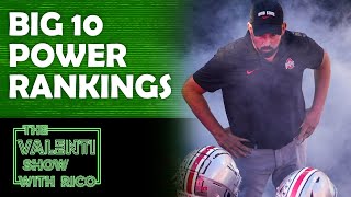 Big 10 Power Rankings  10824  The Valenti Show with Rico [upl. by Jaymee347]