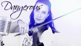 DANGEROUS by David Guetta  Electric Violin Performance  Alison Sparrow [upl. by Etnoed]