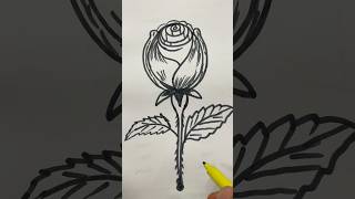 9 Ways to Draw a Rose  new rose trick [upl. by Nosmas]