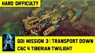 CampC 4 Tiberian Twilight  GDI Mission 3  Transport Down Hard 1080p [upl. by Ciryl]