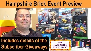 Hampshire Brick Event Preview  Lego event 26th October 2024  Subscribers Hamper Giveaway [upl. by Wolfson]