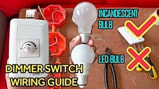 Dimmer Switch Wiring Guide  Dos and Donts  Local Electrician [upl. by Lehrer]