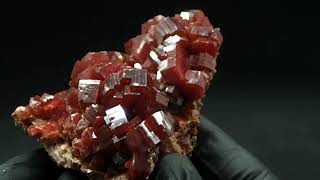 9842 Vanadinite ca 9x7x5 cm Midelt Morocco [upl. by Eseilenna]