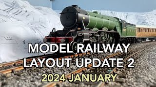 MODEL RAILWAY JANUARY UPDATE 2024 Pt2 The Hills amp Canal Disaster [upl. by Rella]