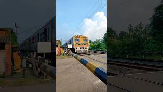 ICF Medha Emu skip Railgate shorts [upl. by Ttezzil]