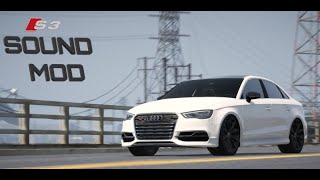 GTA 5 Audi S3 sound mod DSG sound [upl. by Yendic782]