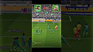 Who has the best rising shots Rummenigge Vs Van Basten🔥🚀 efoootball efootball2025 [upl. by Oruam]