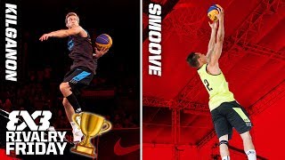 Whos the most creative dunker  Kilganon vs Smoove  FIBA 3x3 Rivalry Friday  3x3 Basketball [upl. by Samal]