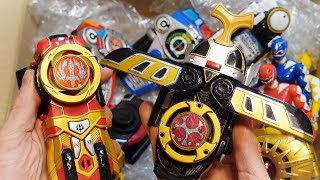 Power Rangers Lot Unboxing  Morphers Ninja Strom SPD Wild Force And More [upl. by Tayyebeb]