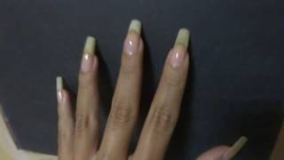 scratching with my long natural nails on chalkboard  ДЛИННЫЕ НОГТИ [upl. by Settera539]