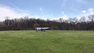 KitFox SS7 with Rotec R2800 Radial First Flight [upl. by Shanon]