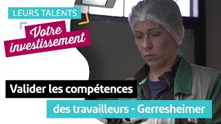 Gerresheimer  l’entreprise propose la validation des compétences à ses travailleurs [upl. by Ardnaik]