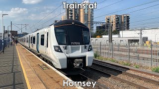 Trains at Hornsey ECML [upl. by Hally]