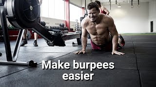 4 Tips To Make Burpee Workouts Easier [upl. by Nodababus192]