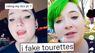 PSYCHO TikToker FAKES Tourettes For VIEWS [upl. by Anwahsiek]