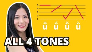 Learn All 4 Mandarin Chinese Tones Pronunciation Guide  Lesson 1 [upl. by Irwin]