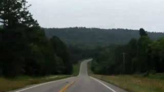 Arkansas 7 Centerville to Pedestal Rocks Drivelapse [upl. by Scales]