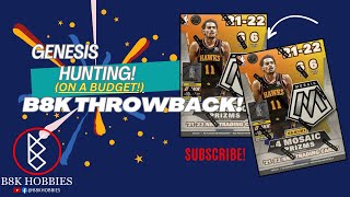 MORE LOLO LEBRON B8K THROWBACK⏪GENESIS HUNT 202122 MOSAIC BASKETBALL BLASTER BOXES OPENING nba [upl. by Opiak945]